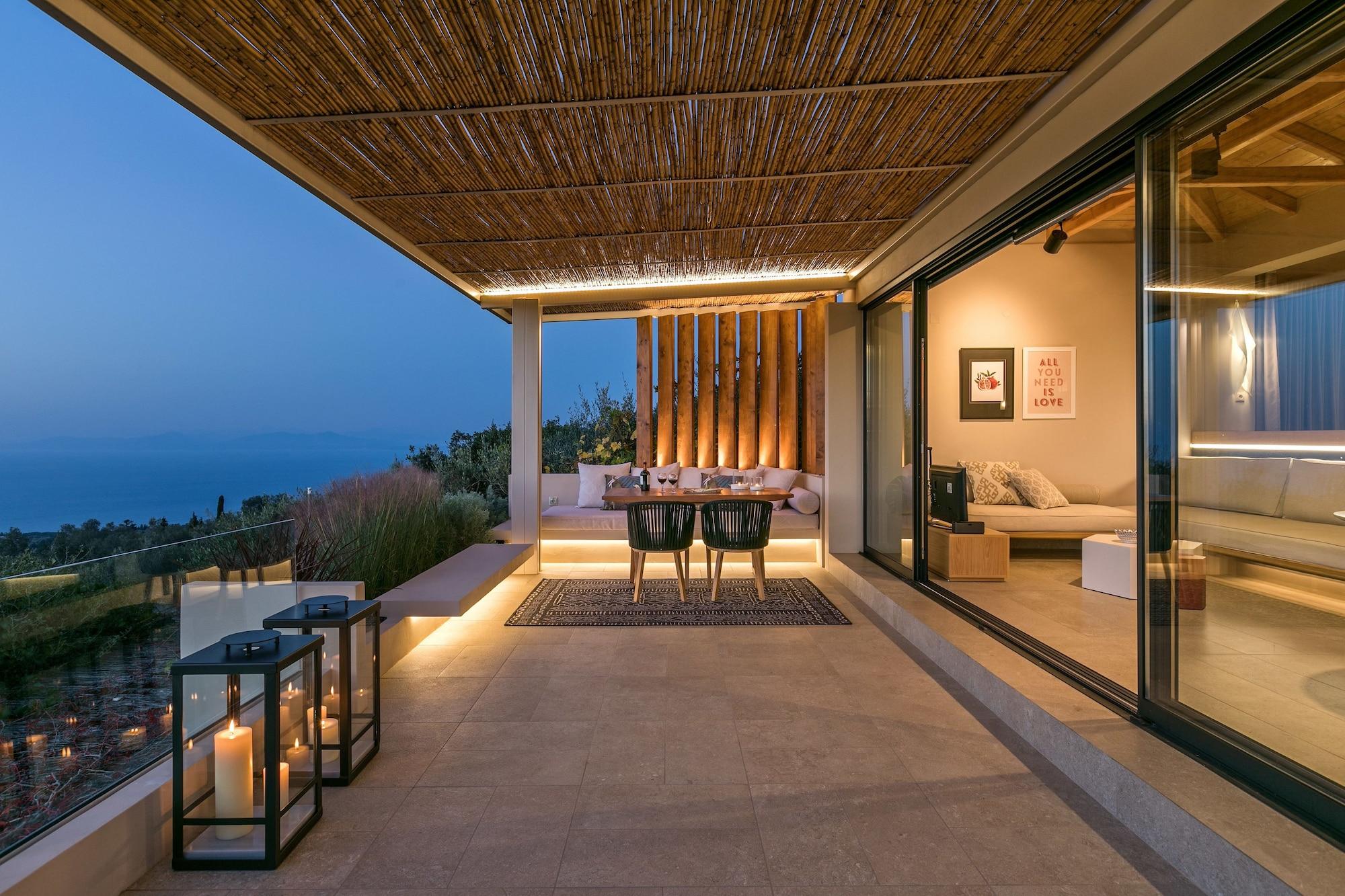Art Blue Villas Tsoukaládhes Exterior foto