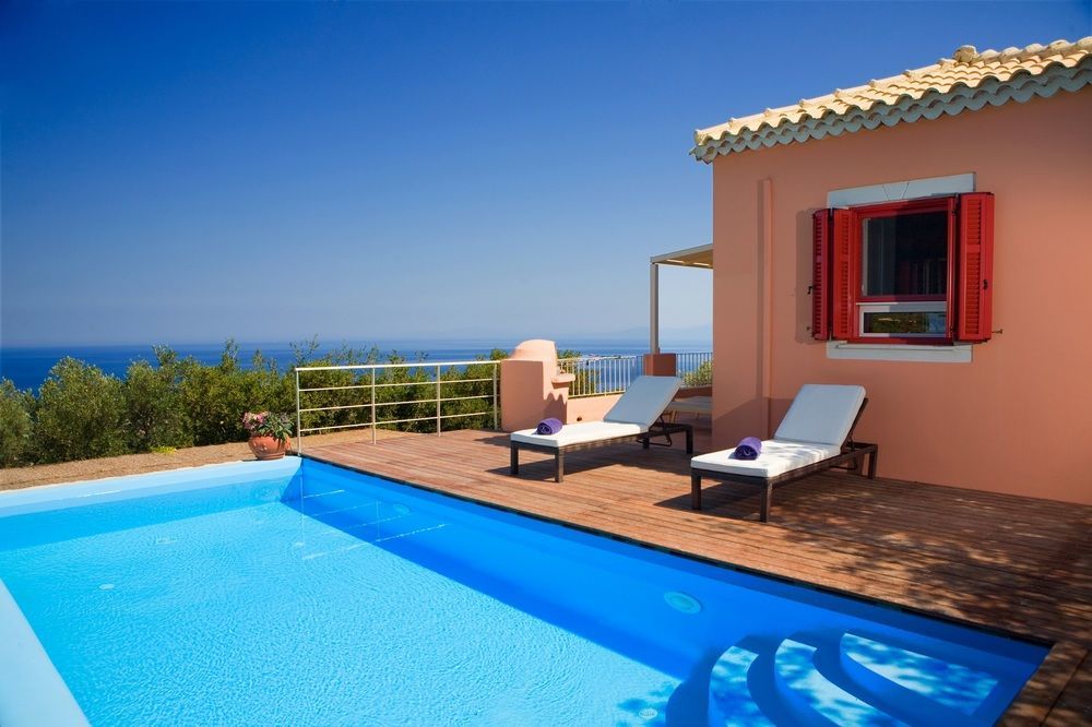 Art Blue Villas Tsoukaládhes Exterior foto
